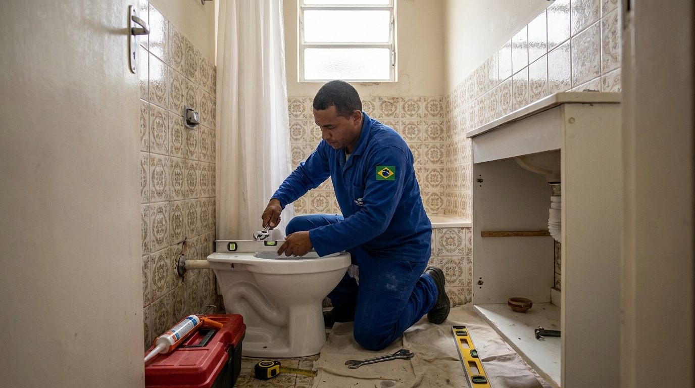 Ajuste de Base e Vedação na Vila Operária, Itajaí‑SC